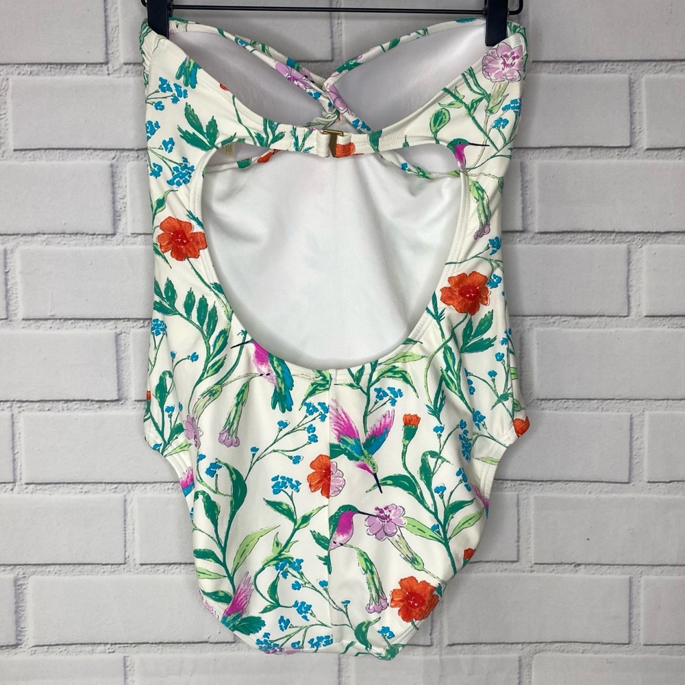 Kate Spade strapless one piece swimsuit size medium - Picture 2 of 9